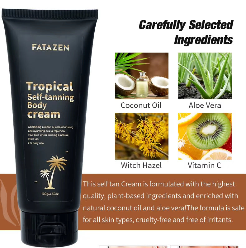 Bronzage Sublime – Crème Solaire Corps Femme