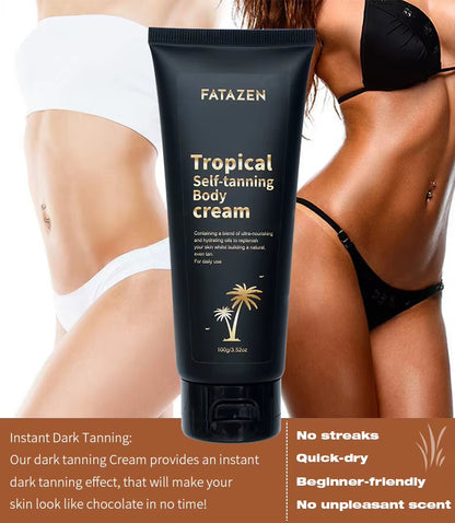 Bronzage Sublime – Crème Solaire Corps Femme