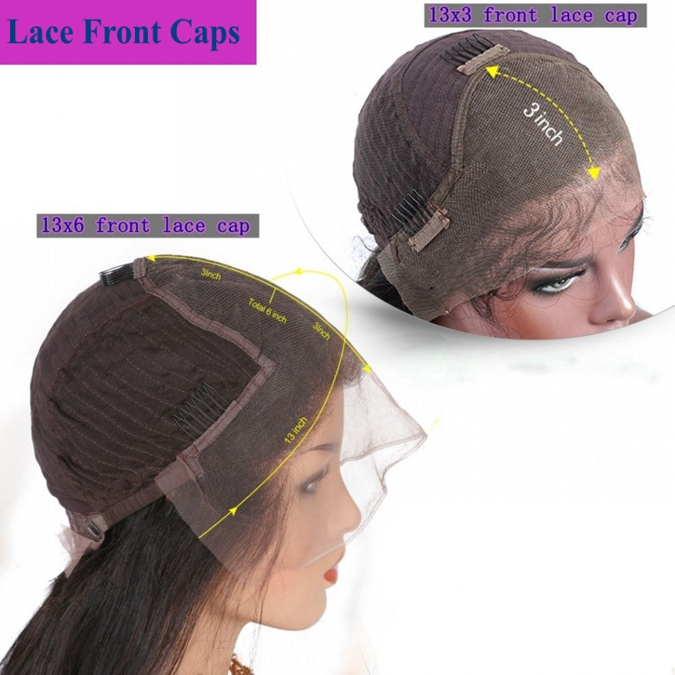 Golden lace wig