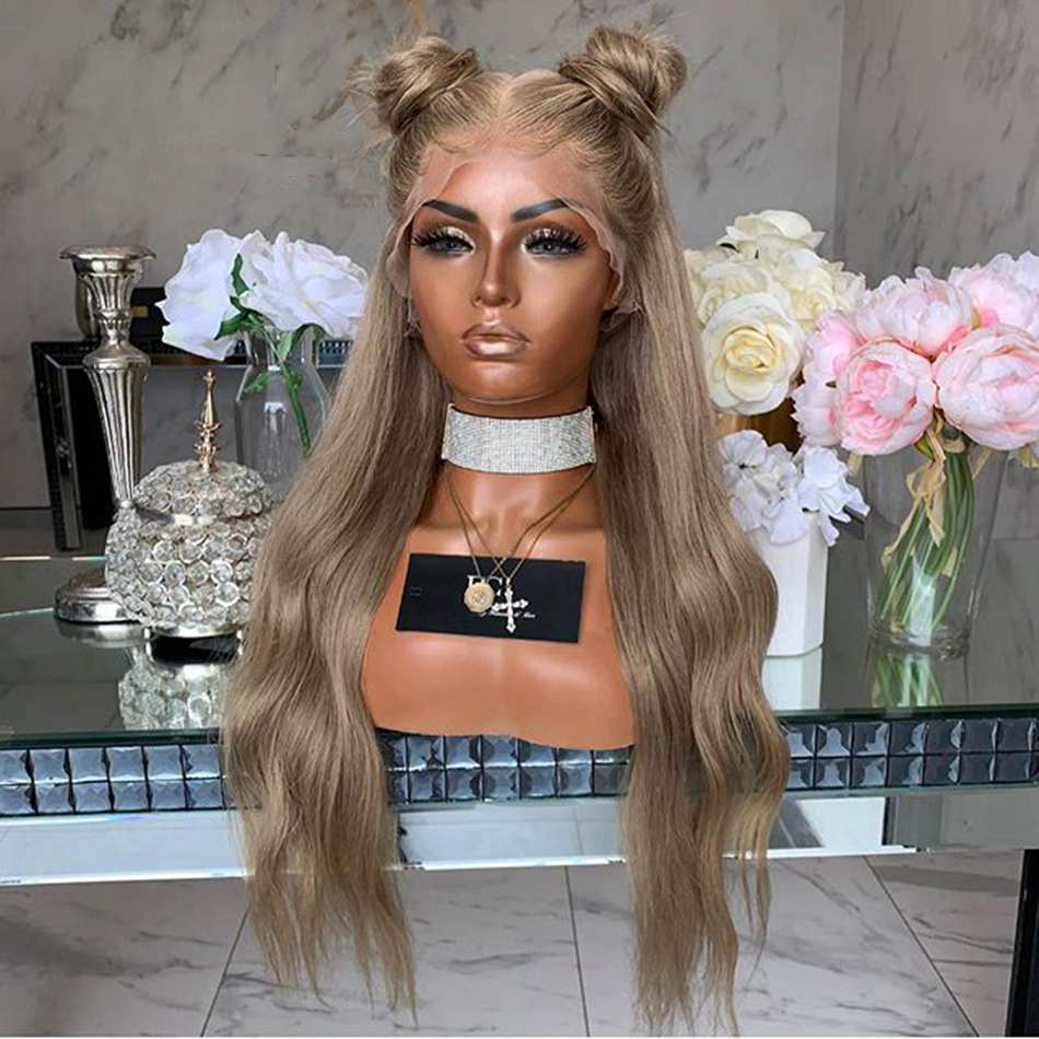 Golden lace wig