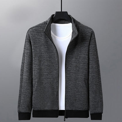 Veste Décontractée à Col Montant pour Homme