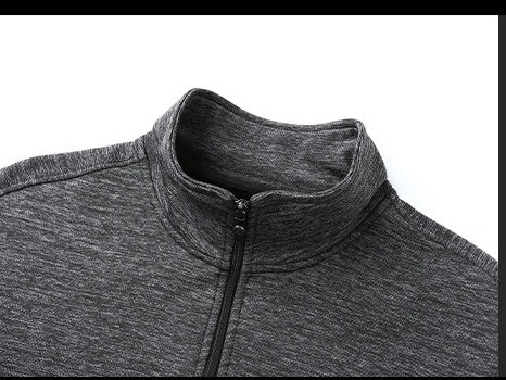 Veste Décontractée à Col Montant pour Homme