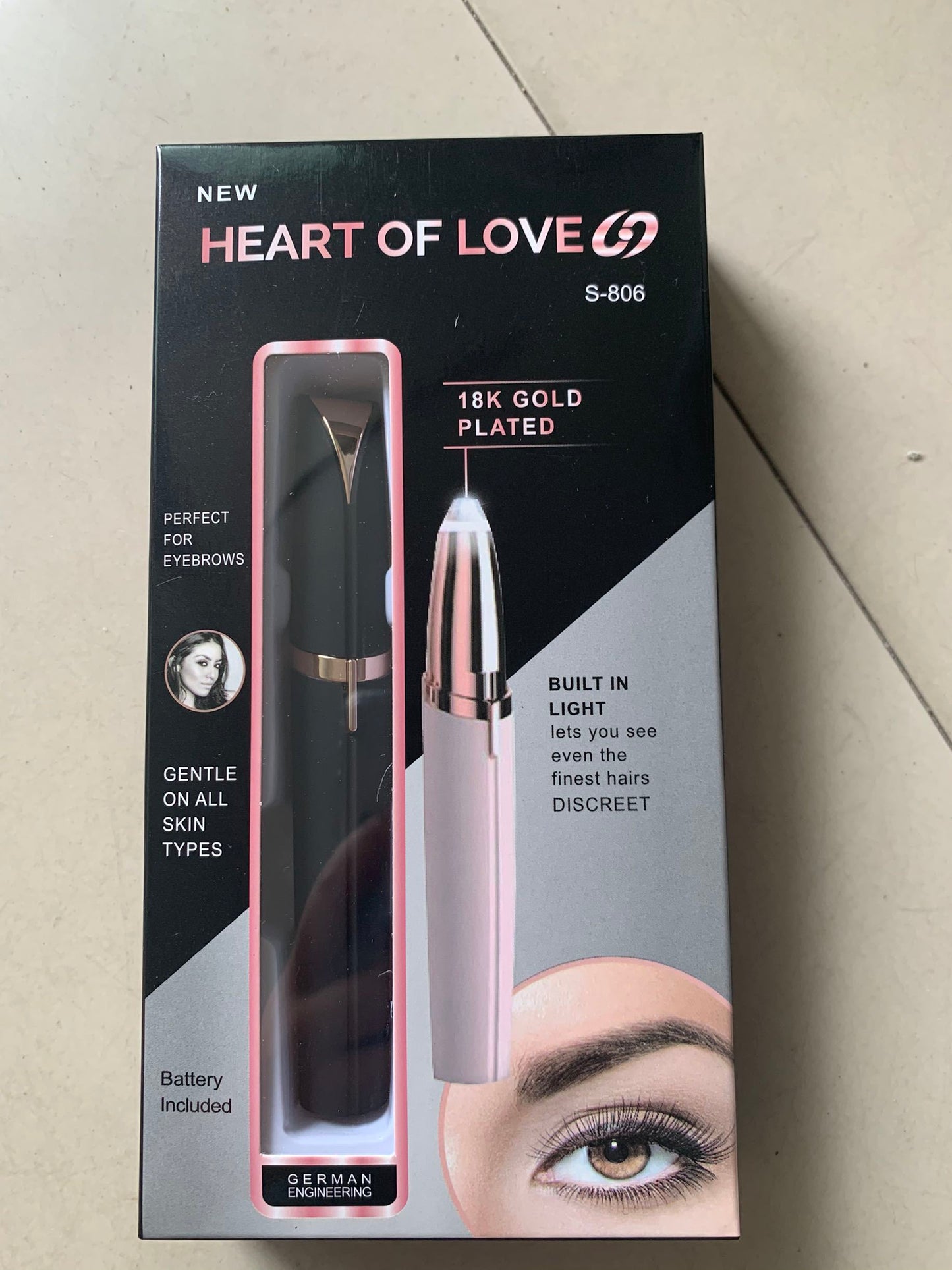 Sourcils Parfaits – Épilateur Électrique Précis