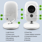 Moniteur Bébé Multifonction Sans Fil