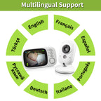 Moniteur Bébé Multifonction Sans Fil