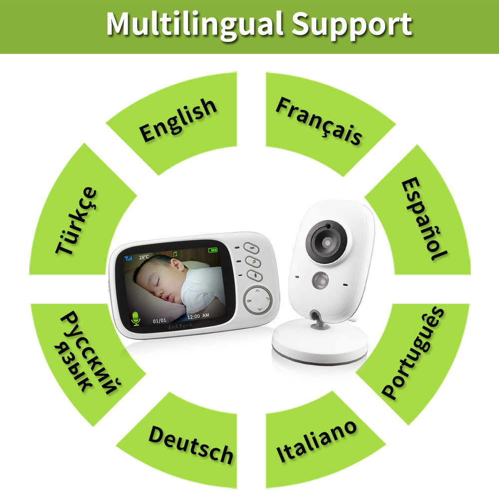 Moniteur Bébé Multifonction Sans Fil