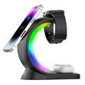 AuraDock Pro: 4-in-1 Wireless Charger