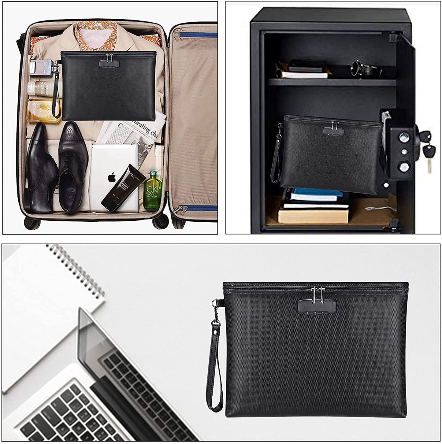 Sac Anti-Feu pour Documents Importants