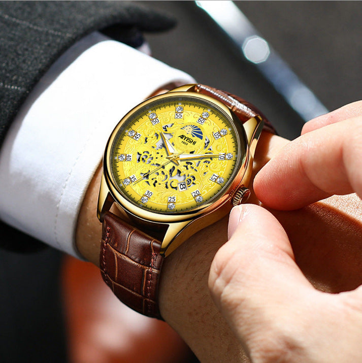 Waterproof Fashion Automatic Non-mechanical Watch