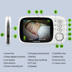 Moniteur Bébé Multifonction Sans Fil