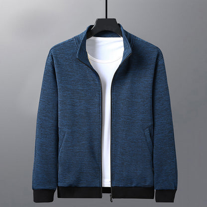 Veste Décontractée à Col Montant pour Homme