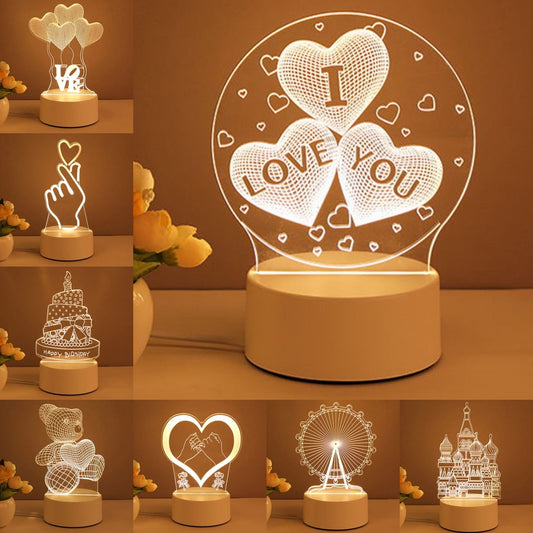 GlowArt 3D Lamp