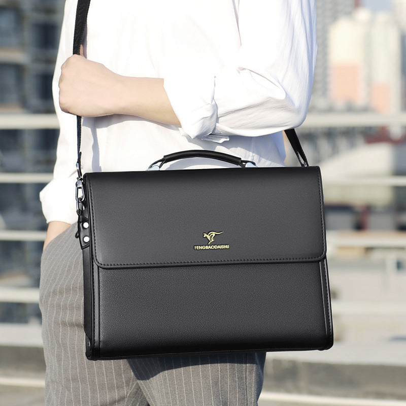Sacoche d’Affaires Homme en Cuir Premium