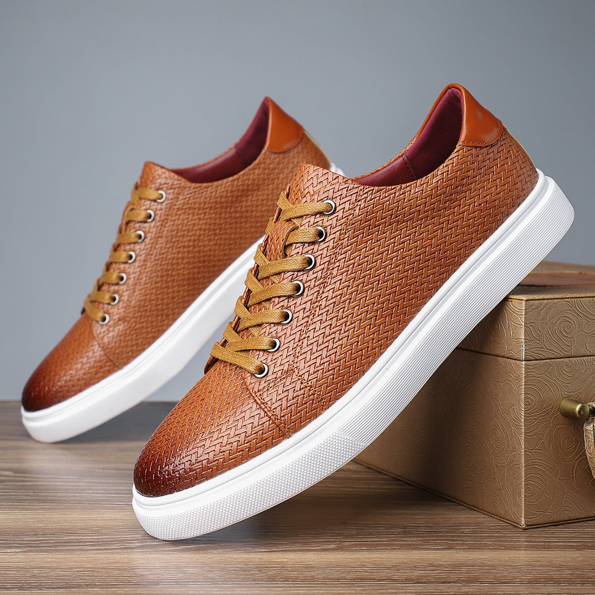 Élégance Britannique : Chaussures en Cuir pour Homme