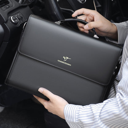 Sacoche d’Affaires Homme en Cuir Premium
