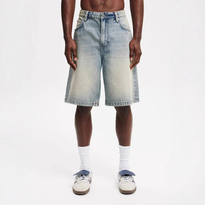 Men's Loose All-matching Jeans Middle Pants