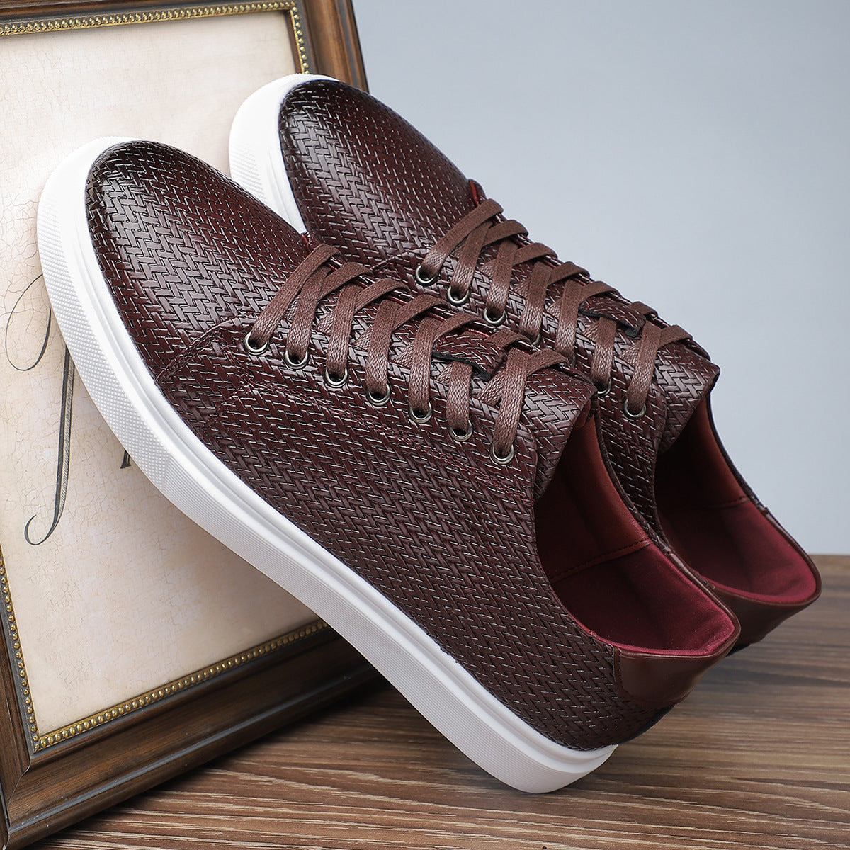 Élégance Britannique : Chaussures en Cuir pour Homme