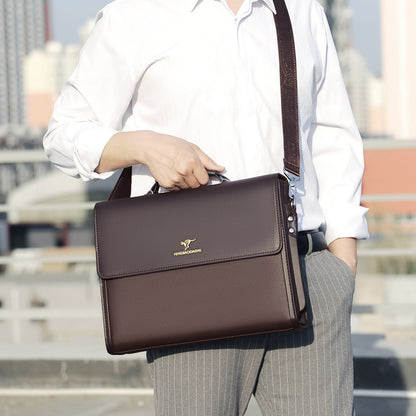 Sacoche d’Affaires Homme en Cuir Premium