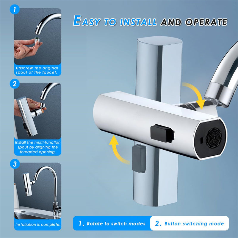 Embout Robinet Rotatif