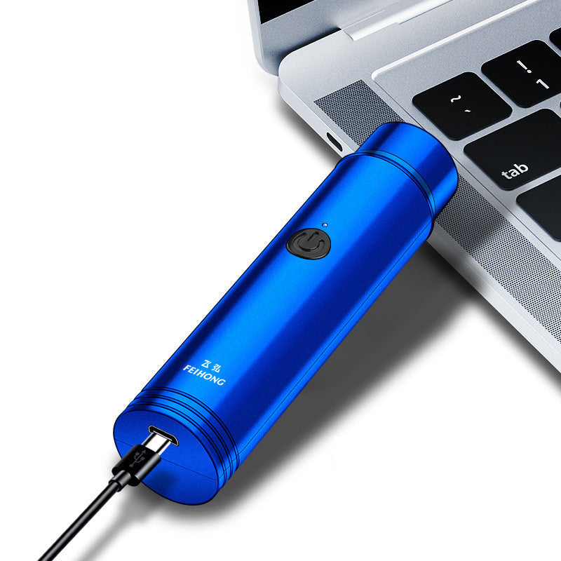 Rasage Express – Mini Rasoir USB pour Homme