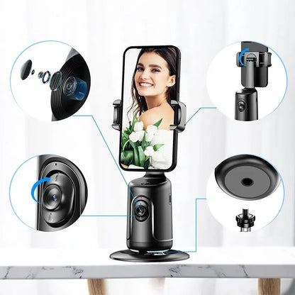 Support Caméra 360° à Suivi Intelligent