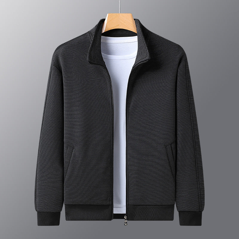 Veste Décontractée à Col Montant pour Homme