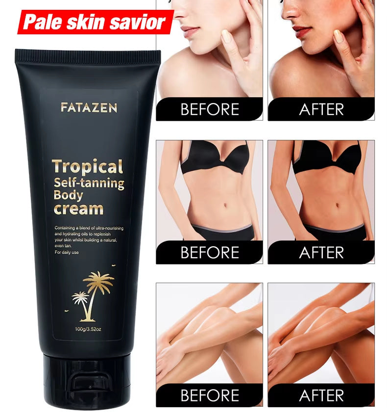 Bronzage Sublime – Crème Solaire Corps Femme