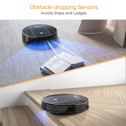 Aspirateur Connecté Ultra-Fin – G6+ avec Recharge Auto & Wi-Fi